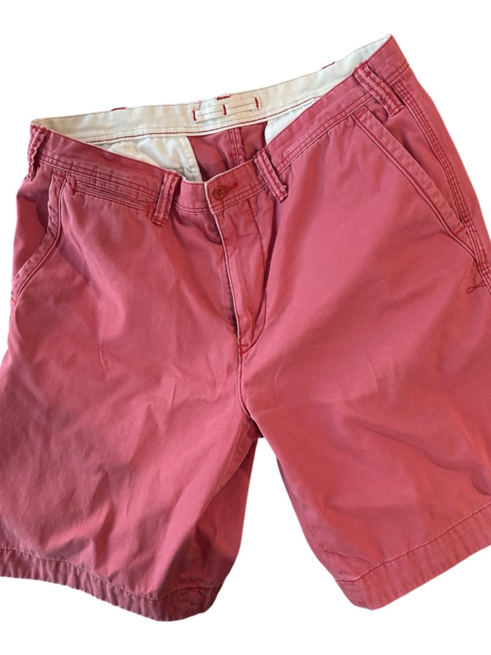 Ralph Lauren Mens Relaxed Fit Salmon Pink Shorts Sz 36